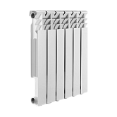 Радиатор алюминиевый SMART Install Easy One 500/8 16 бар