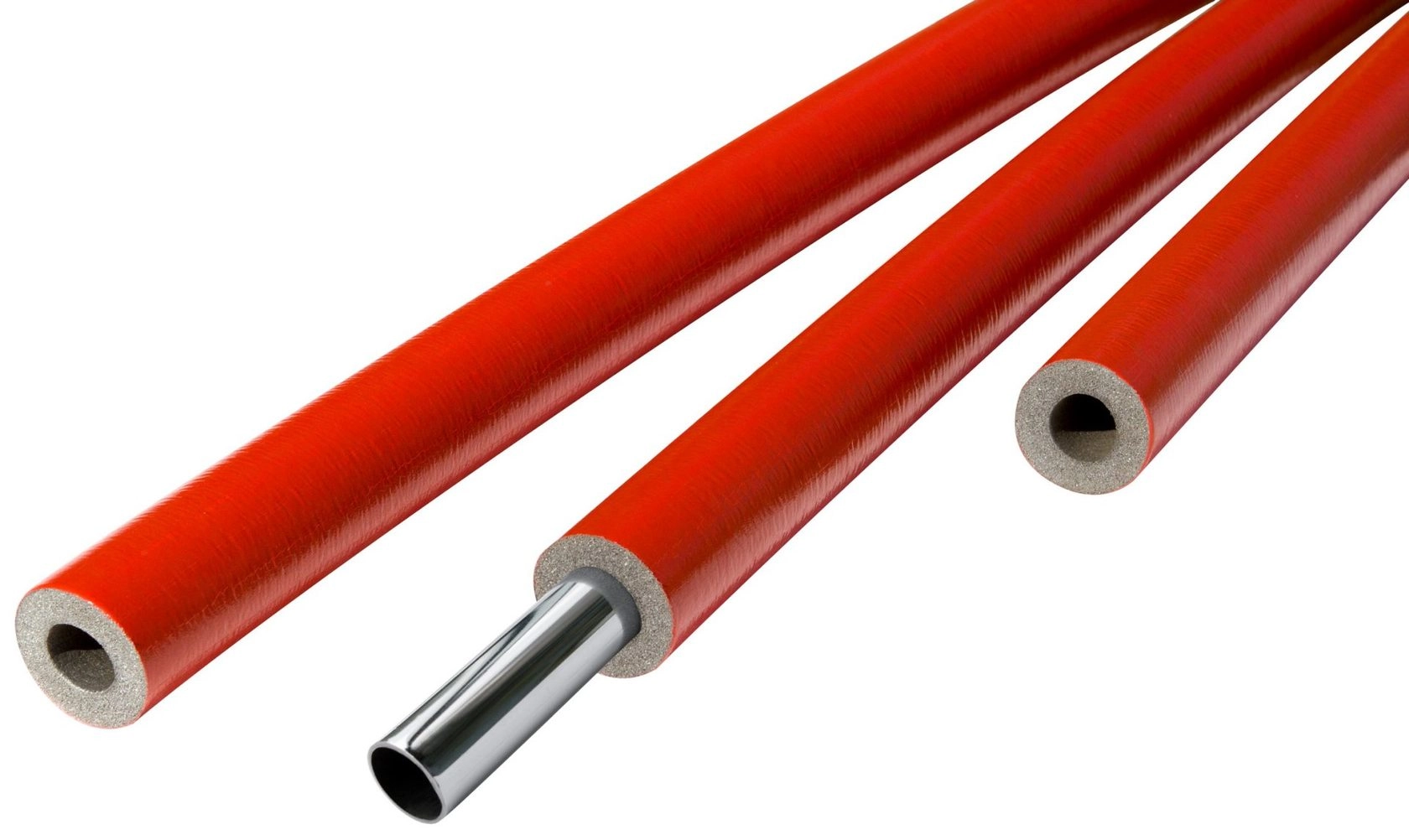 Энергофлекс Супер Протект 18/6 красная, упаковка 180м, толщина изоляции 6 мм (шт/2м)
